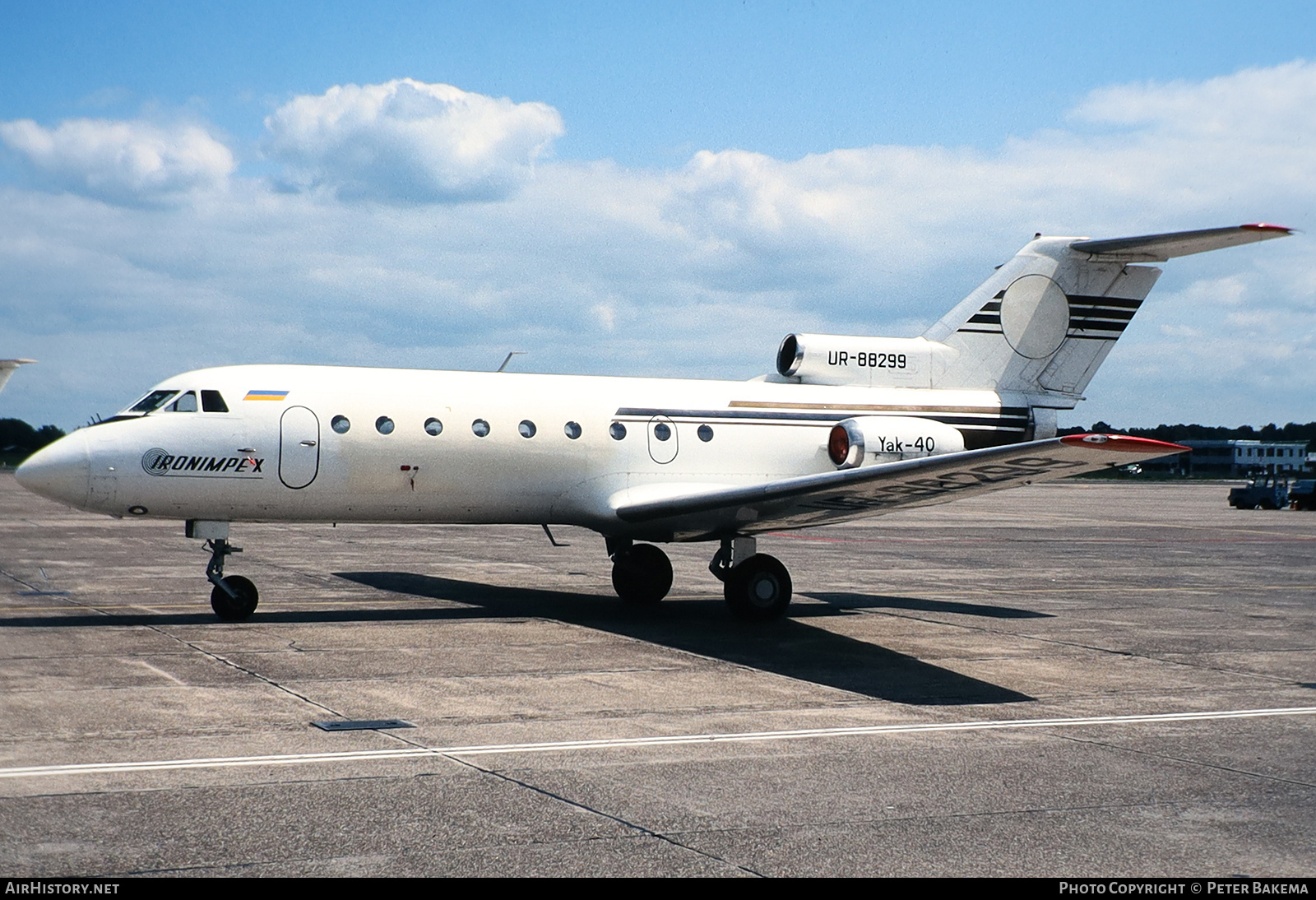 Aircraft Photo of UR-88299 | Yakovlev Yak-40 | Ironimpex | AirHistory.net #696736