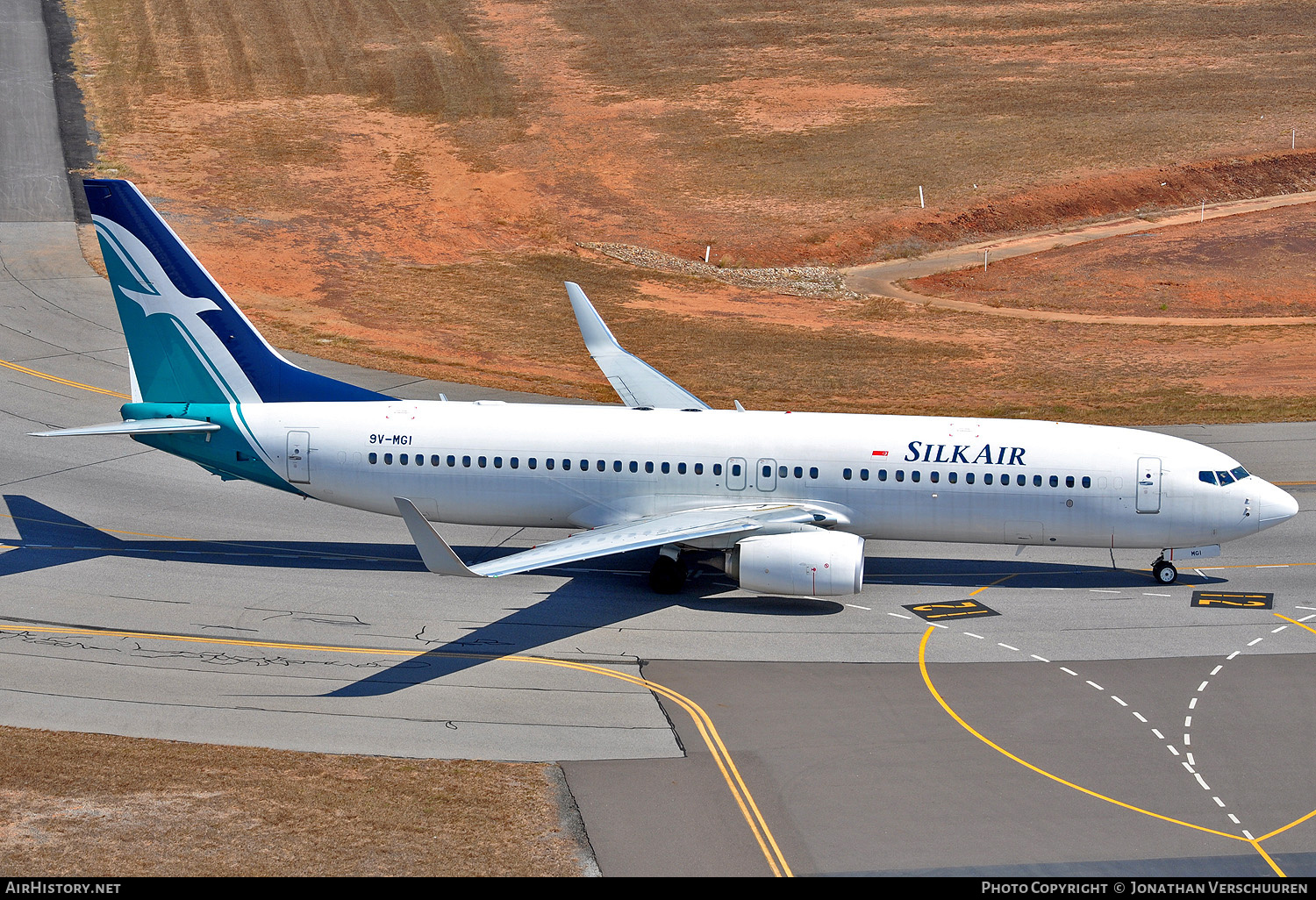 Aircraft Photo of 9V-MGI | Boeing 737-8SA | SilkAir | AirHistory.net #696773