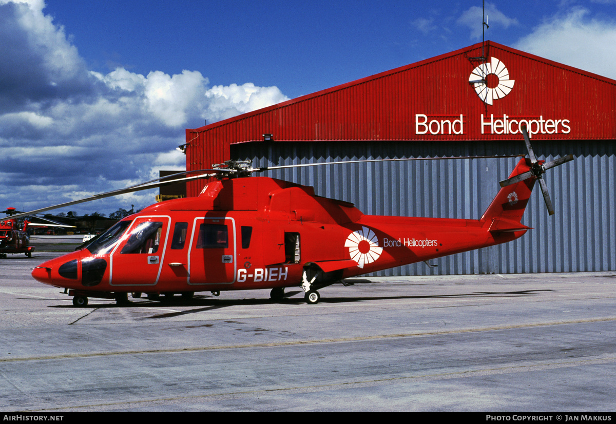 Aircraft Photo of G-BIEH | Sikorsky S-76A | Bond Helicopters | AirHistory.net #696774