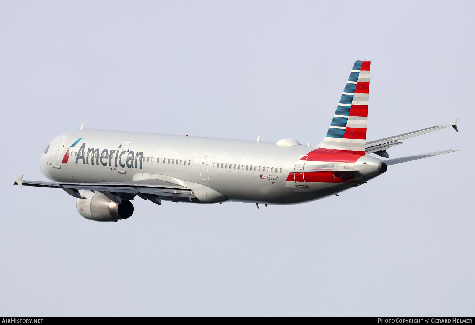 Aircraft Photo of N972UY | Airbus A321-231 | American Airlines | AirHistory.net #696790