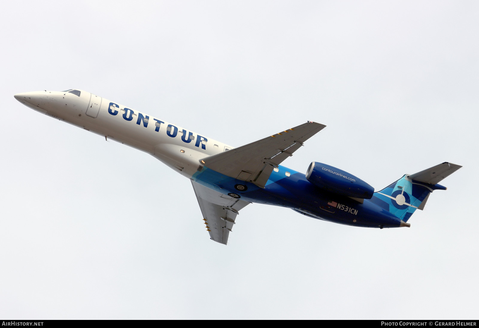 Aircraft Photo of N531CN | Embraer ERJ-140LR (EMB-135KL) | Contour Airlines | AirHistory.net #696802