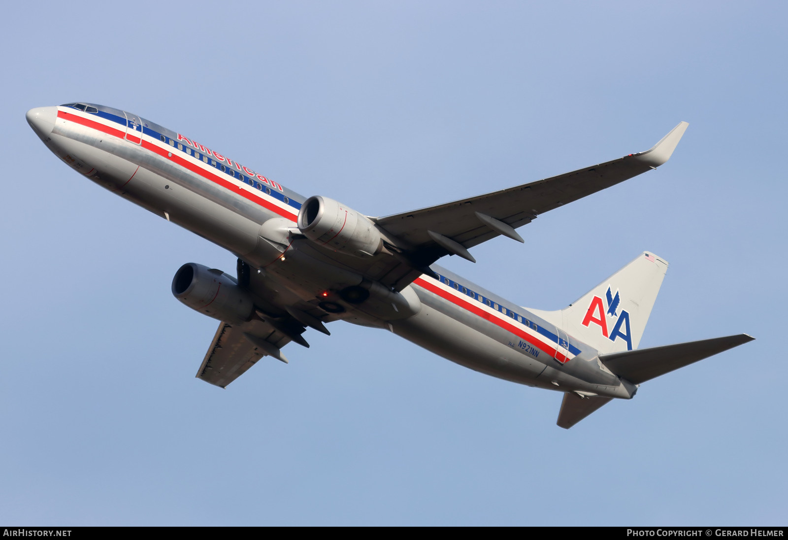 Aircraft Photo of N921NN | Boeing 737-823 | American Airlines | AirHistory.net #696821