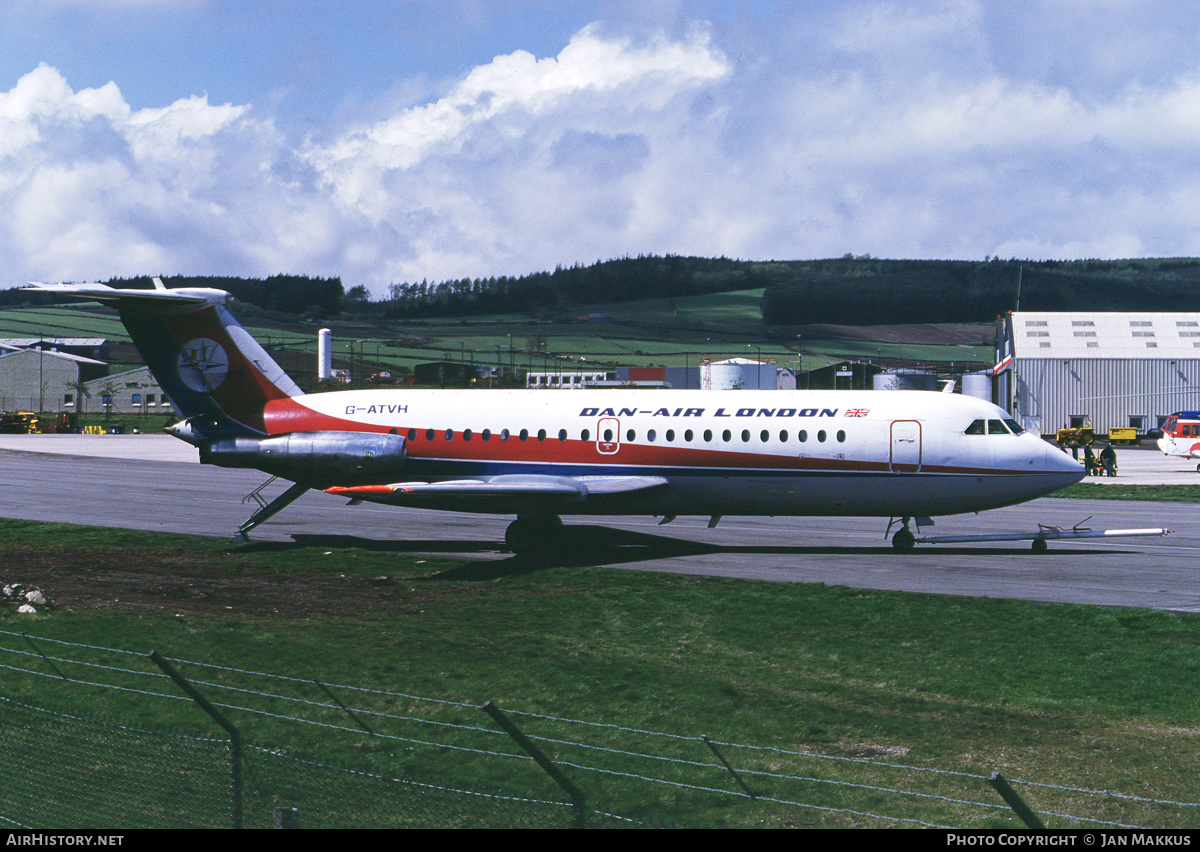 Aircraft Photo of G-ATVH | BAC 111-207AJ One-Eleven | Dan-Air London | AirHistory.net #696823