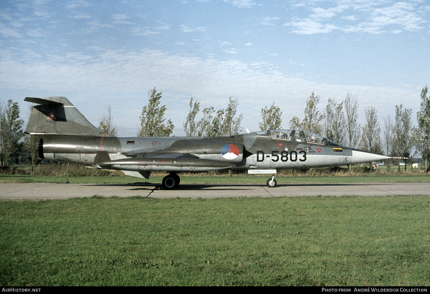 Aircraft Photo of D-5803 | Lockheed TF-104G Starfighter | Netherlands - Air Force | AirHistory.net #696833