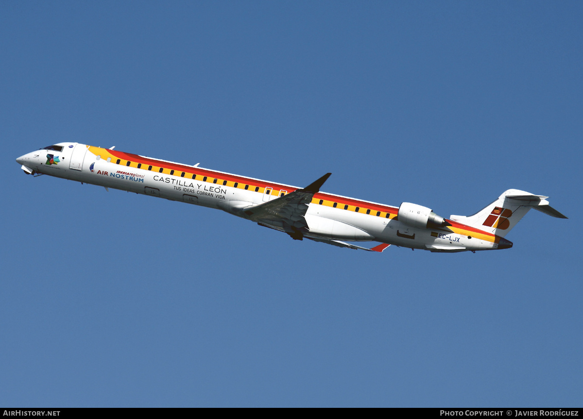 Aircraft Photo of EC-LJX | Bombardier CRJ-1000ER NG (CL-600-2E25) | Iberia Regional | AirHistory.net #696838