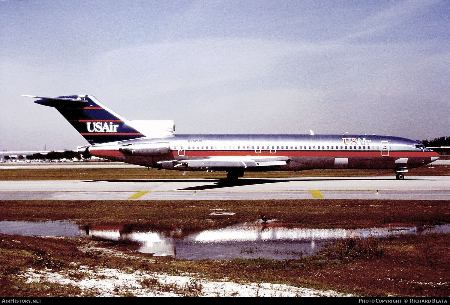 Aircraft Photo of N752US | Boeing 727-214/Adv | USAir | AirHistory.net #696848