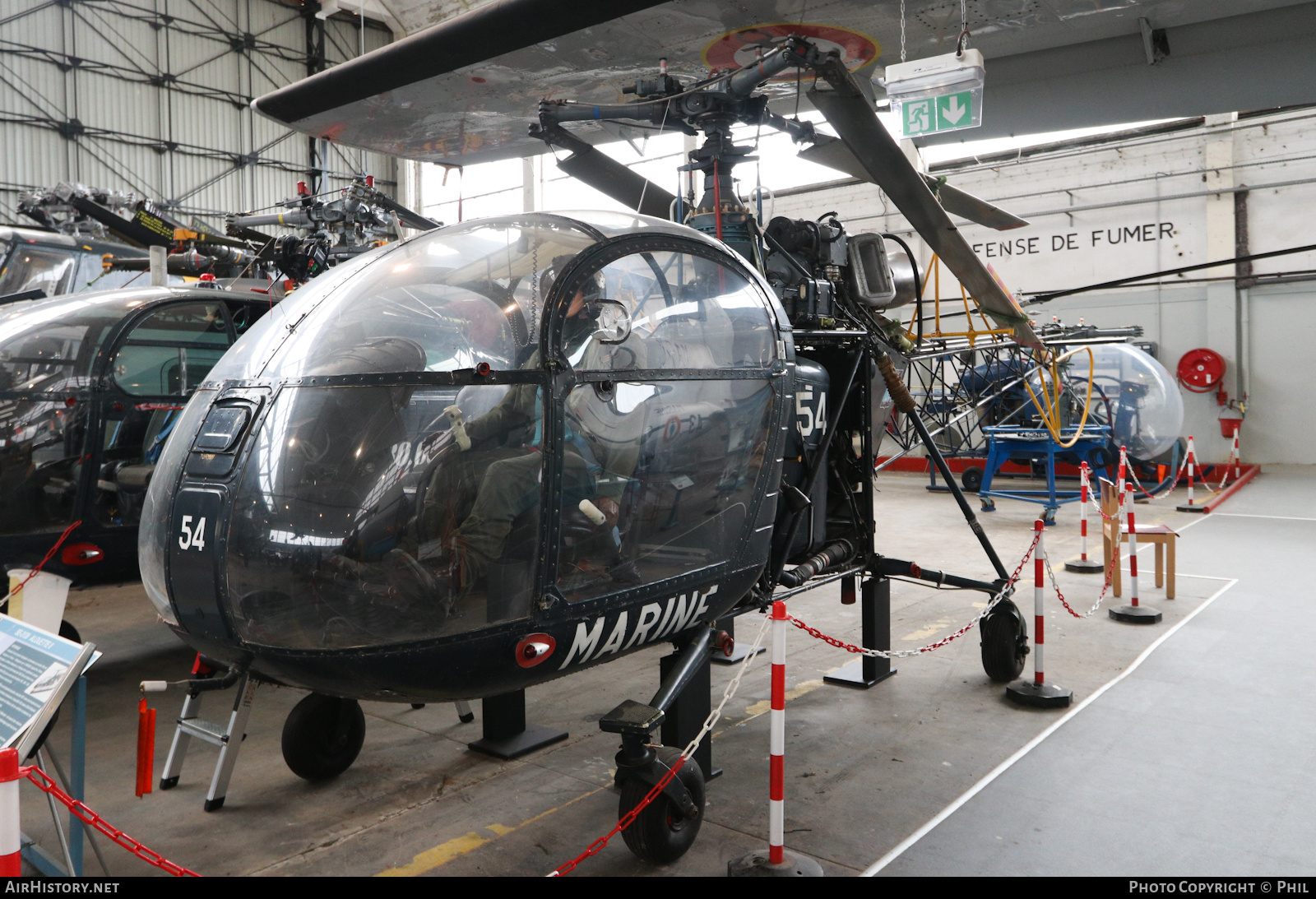 Aircraft Photo of 54 | Sud SE-3130 Alouette II | France - Navy | AirHistory.net #696864