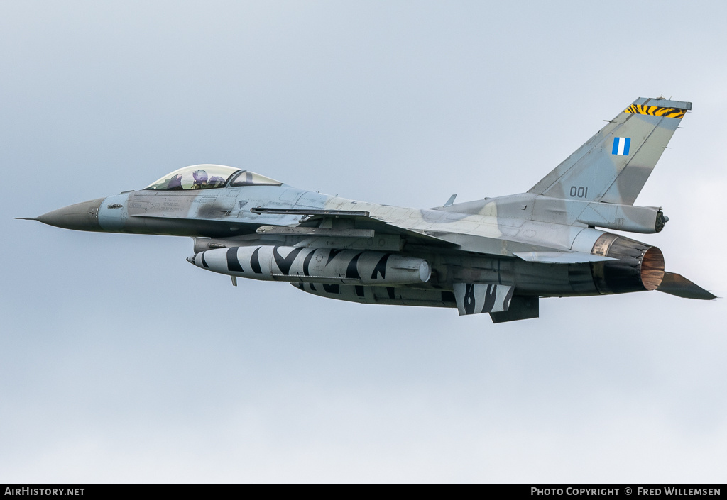 Aircraft Photo of 001 | Lockheed Martin F-16C Fighting Falcon | Greece - Air Force | AirHistory.net #696869