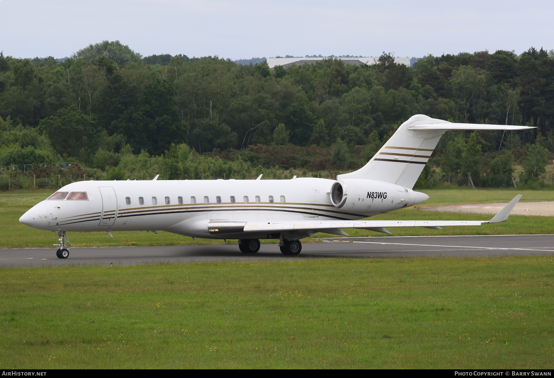 Aircraft Photo of N83WG | Bombardier Global Express (BD-700-1A10) | AirHistory.net #696930