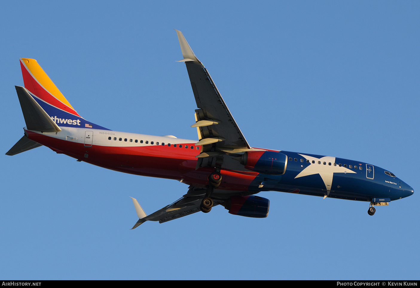 Aircraft Photo of N8660A | Boeing 737-8H4 | Southwest Airlines | AirHistory.net #696931