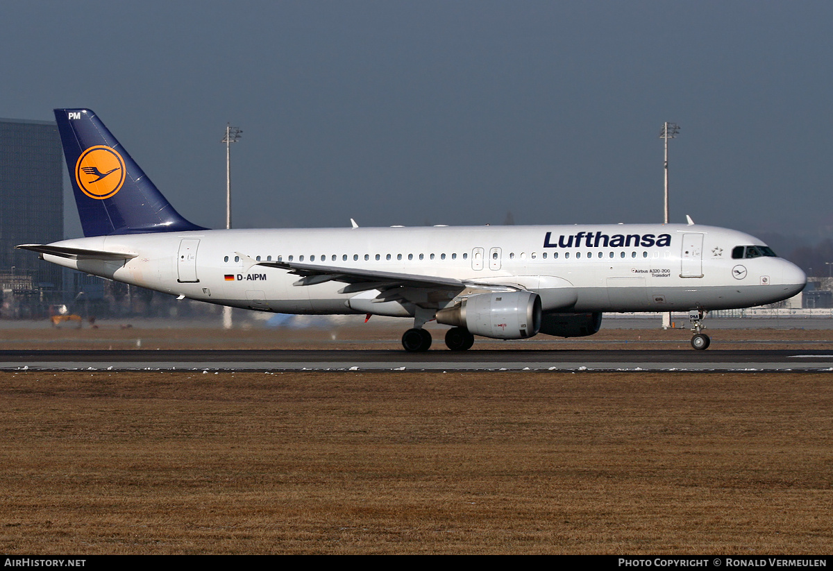 Aircraft Photo of D-AIPM | Airbus A320-211 | Lufthansa | AirHistory.net #696936