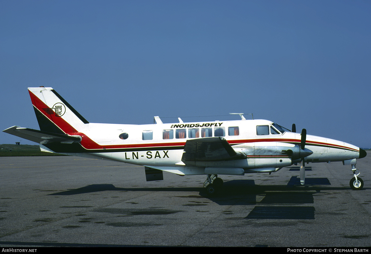 Aircraft Photo of LN-SAX | Beech 99 | Nordsjøfly | AirHistory.net #696941