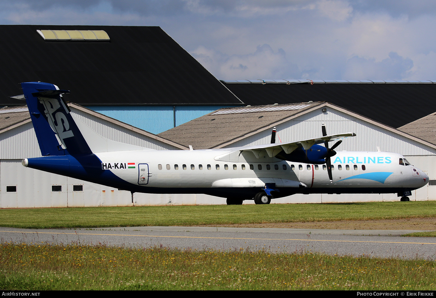 Aircraft Photo of HA-KAI | ATR ATR-72-202/F | ASL Airlines | AirHistory.net #696944