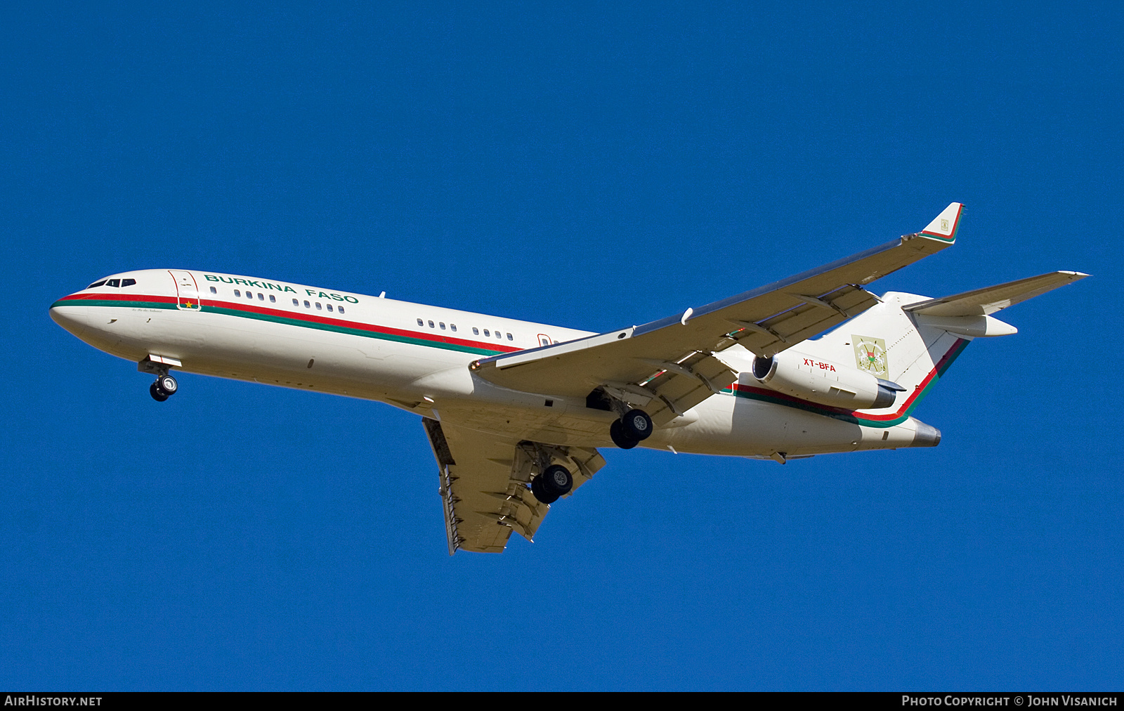 Aircraft Photo of XT-BFA | Boeing 727-282/Adv(RE) Super 27 | Burkina Faso Government | AirHistory.net #696962