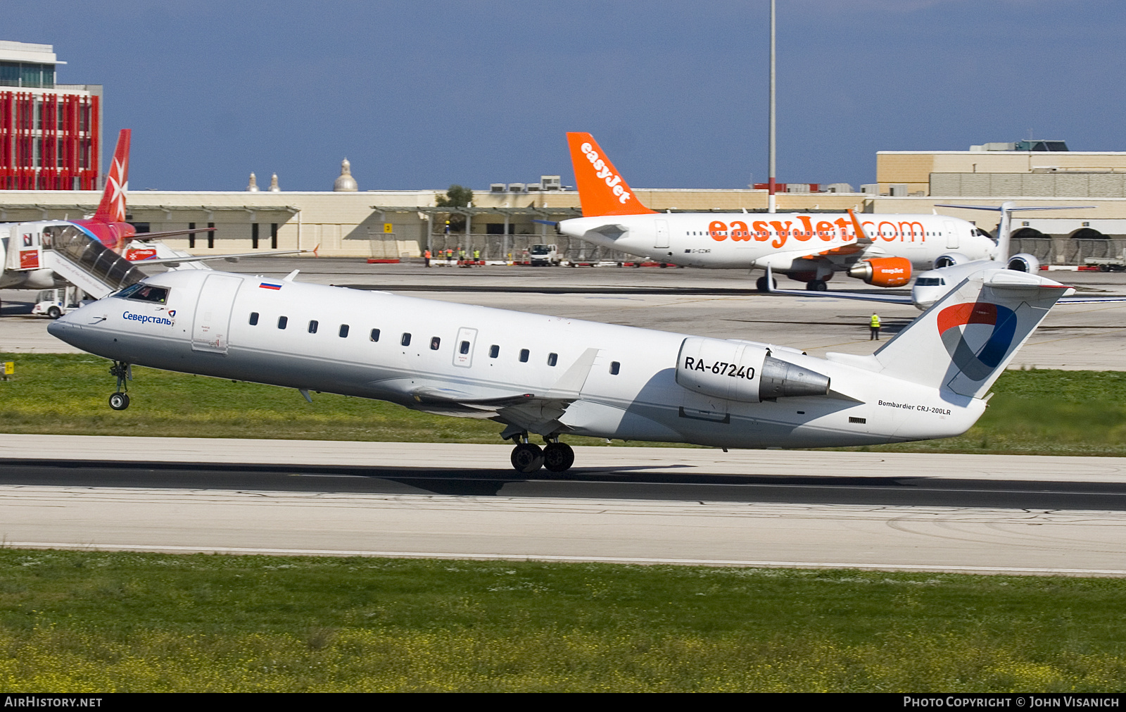 Aircraft Photo of RA-67240 | Bombardier CRJ-200LR (CL-600-2B19) | Severstal Avia | AirHistory.net #696966