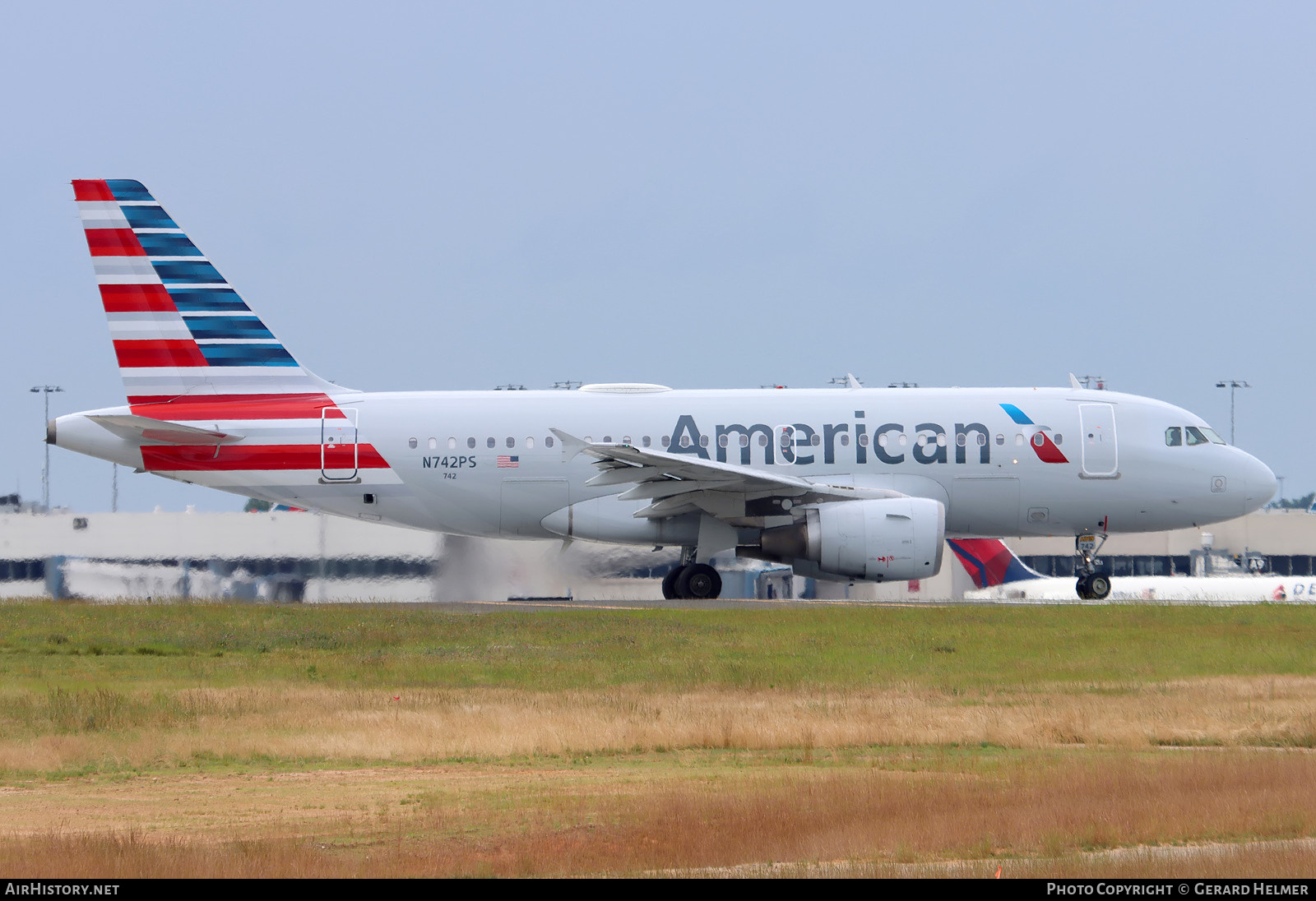 Aircraft Photo of N742PS | Airbus A319-112 | American Airlines | AirHistory.net #697017