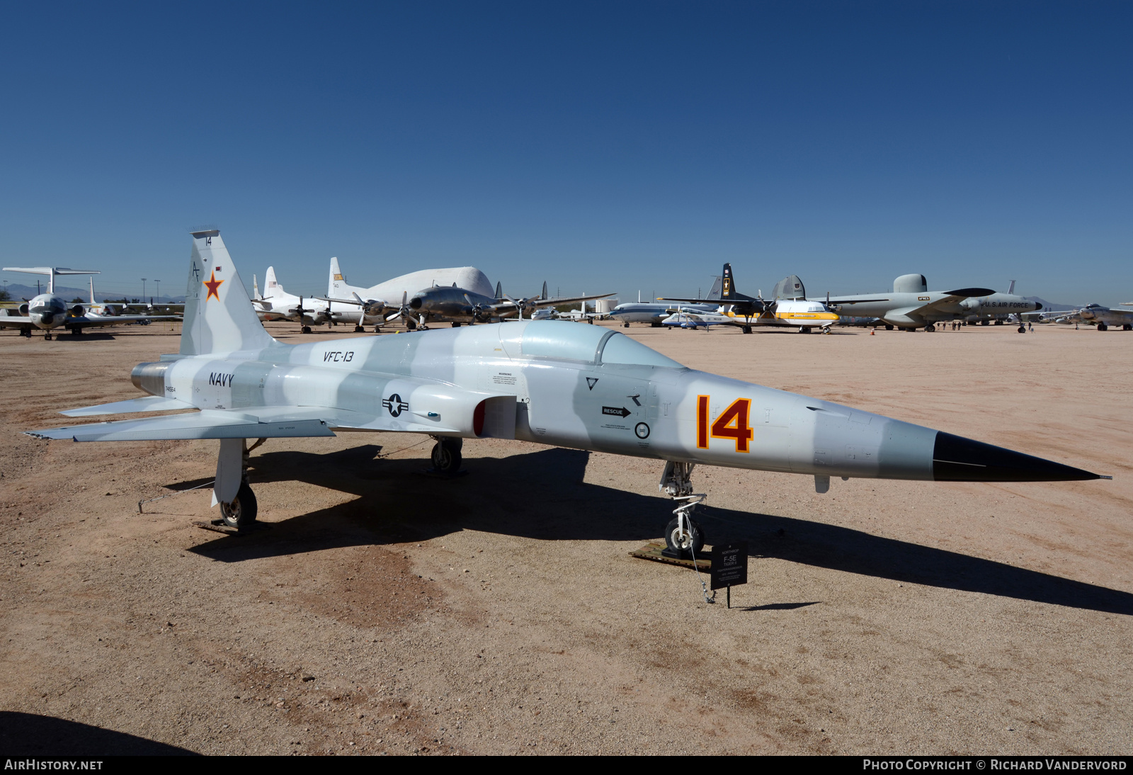 Aircraft Photo of 741564 | Northrop F-5N Tiger II | USA - Navy | AirHistory.net #697032