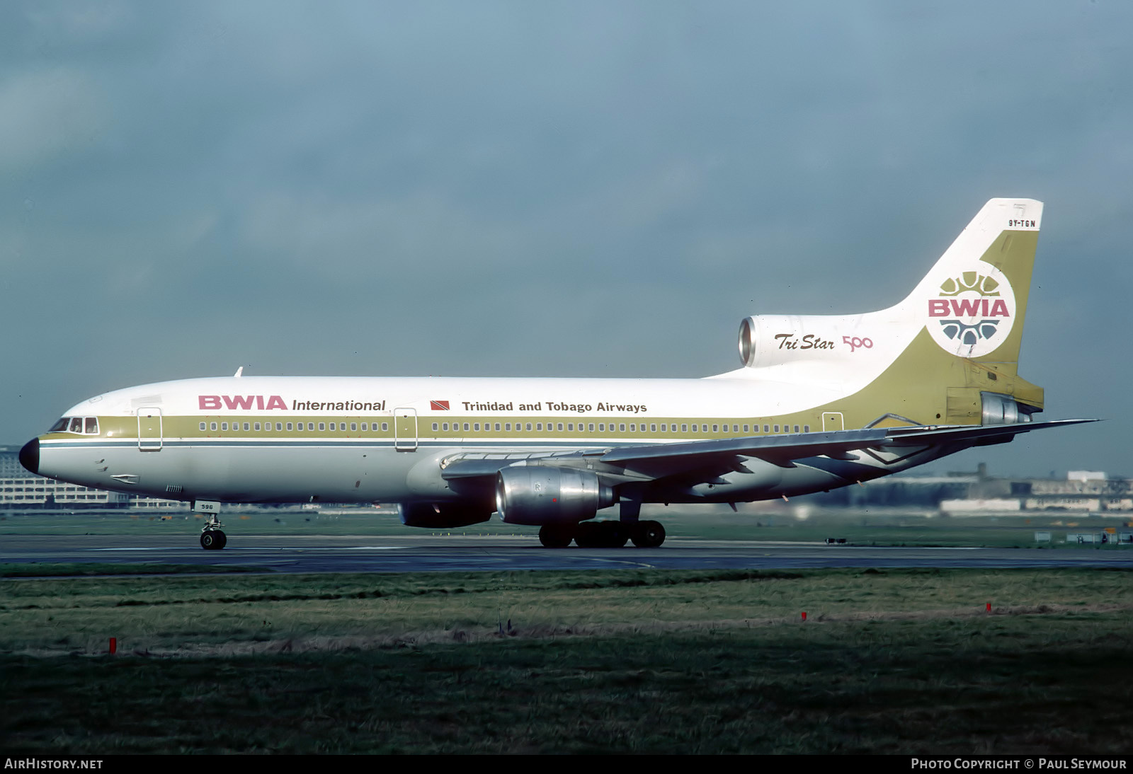 Aircraft Photo of 9Y-TGN | Lockheed L-1011-385-3 TriStar 500 | BWIA International - Trinidad and Tobago Airways | AirHistory.net #697056
