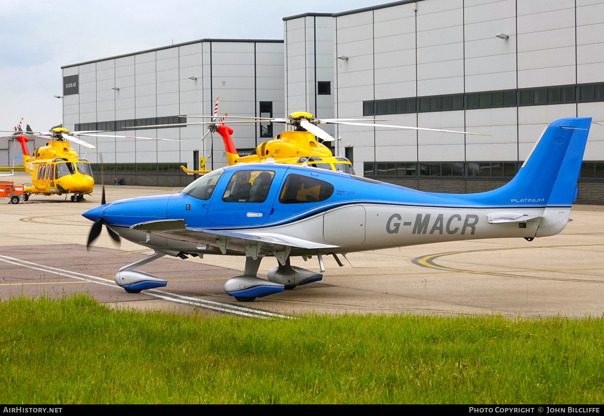 Aircraft Photo of G-MACR | Cirrus SR-22T G6-GTS Platinum | AirHistory.net #697060