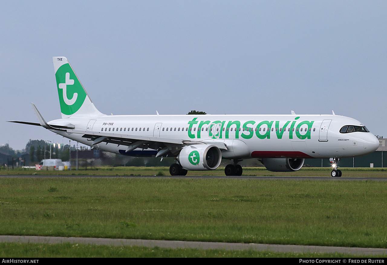 Aircraft Photo of PH-YHX | Airbus A321-252NX | Transavia | AirHistory.net #697064