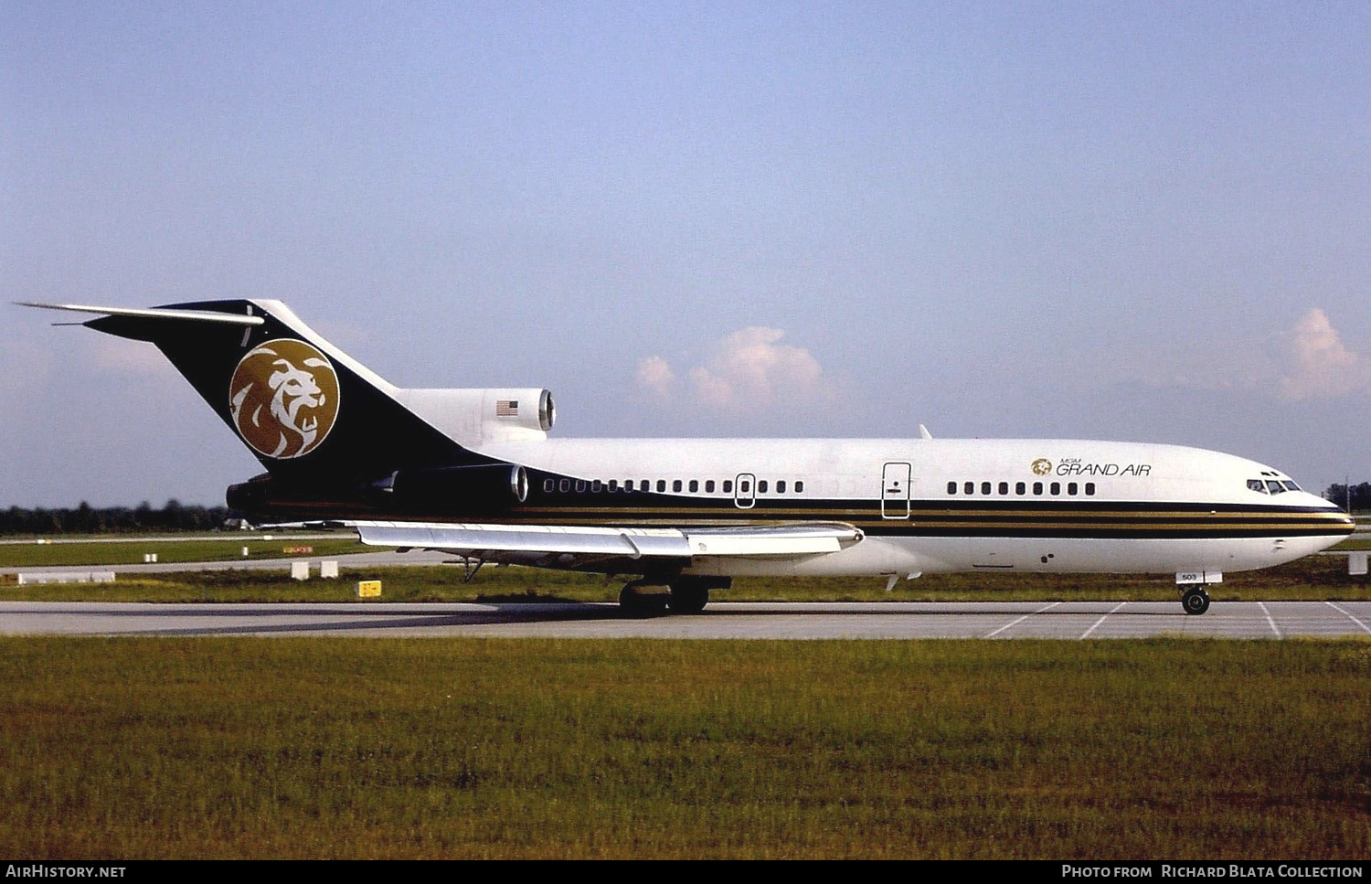 Aircraft Photo of N503MG | Boeing 727-191 | MGM Grand Air | AirHistory.net #697068