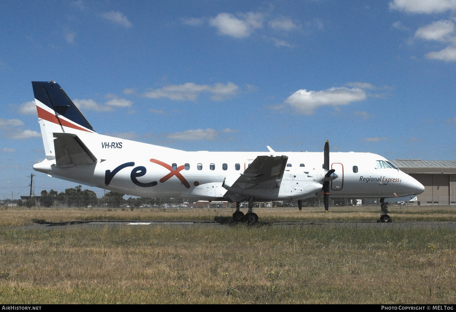 Aircraft Photo of VH-RXS | Saab 340B | REX - Regional Express | AirHistory.net #697069