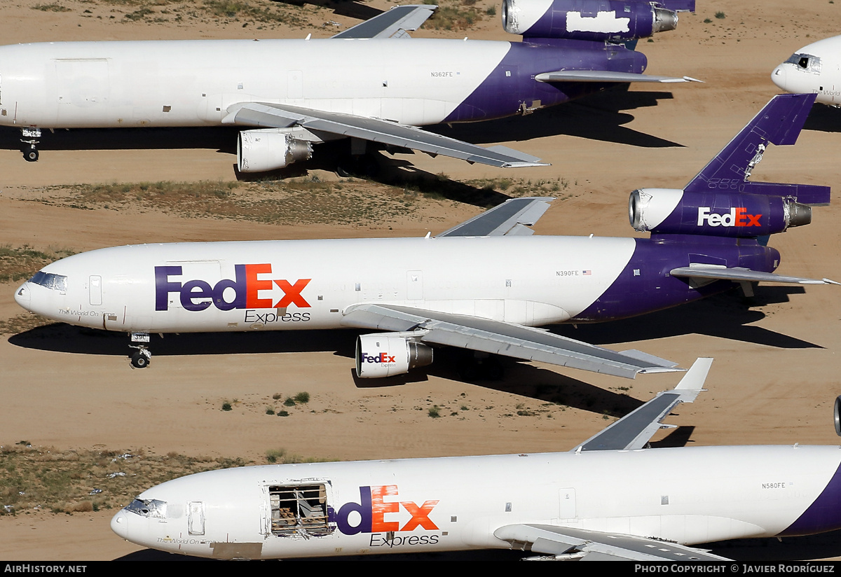 Aircraft Photo of N390FE | Boeing MD-10-10F | FedEx Express - Federal Express | AirHistory.net #697071
