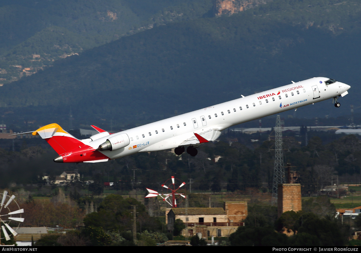 Aircraft Photo of EC-LJT | Bombardier CRJ-1000 (CL-600-2E25) | Air Nostrum | AirHistory.net #697086