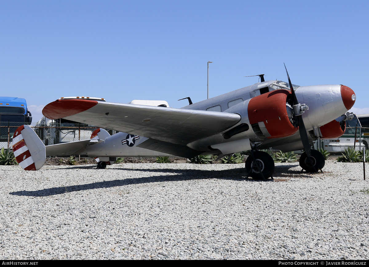 Aircraft Photo of N81GB | Beech C18S | USA - Air Force | AirHistory.net #697091