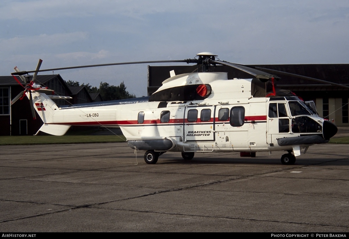 Aircraft Photo of LN-OBQ | Aerospatiale AS-332L1 Super Puma | Braathens Helikopter | AirHistory.net #697108
