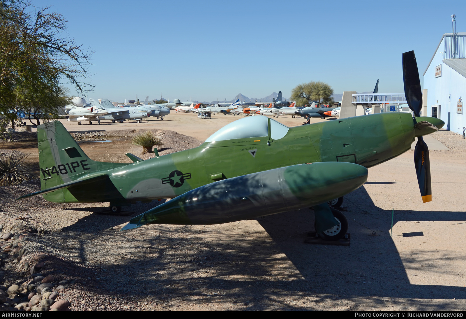 Aircraft Photo of N481PE | Piper PA-48 Enforcer | USA - Air Force | AirHistory.net #697147