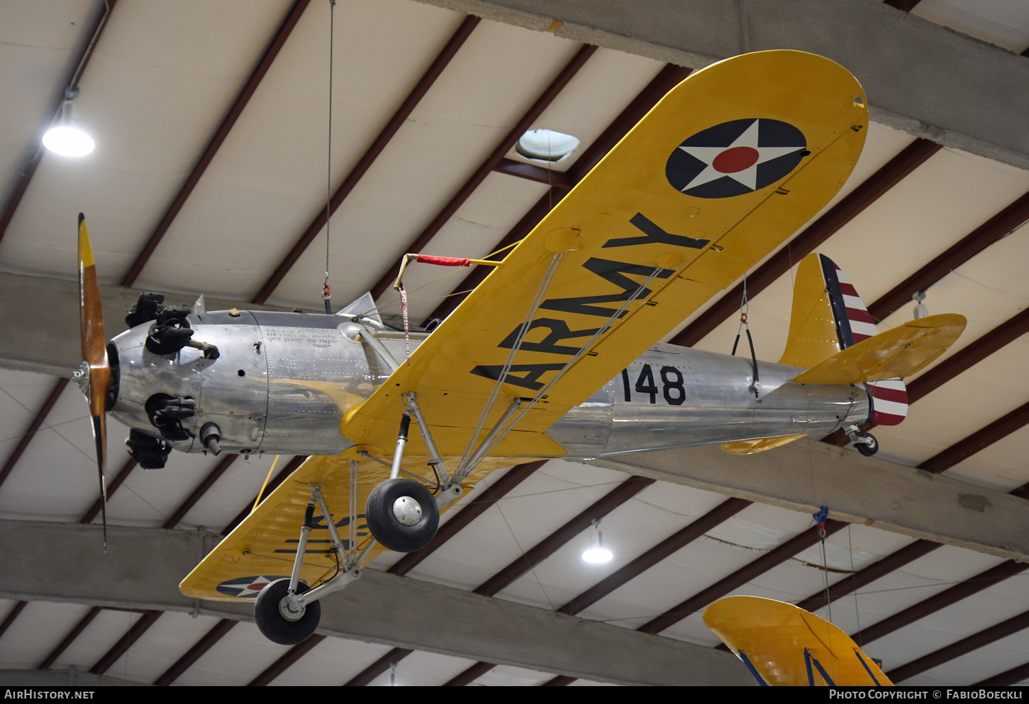 Aircraft Photo of 41-15736 | Ryan PT-22 Recruit (ST3KR) | USA - Army | AirHistory.net #697152
