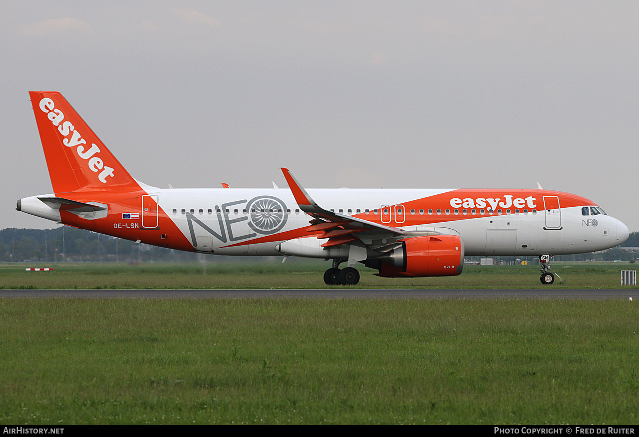 Aircraft Photo of OE-LSN | Airbus A320-251N | EasyJet | AirHistory.net #697164