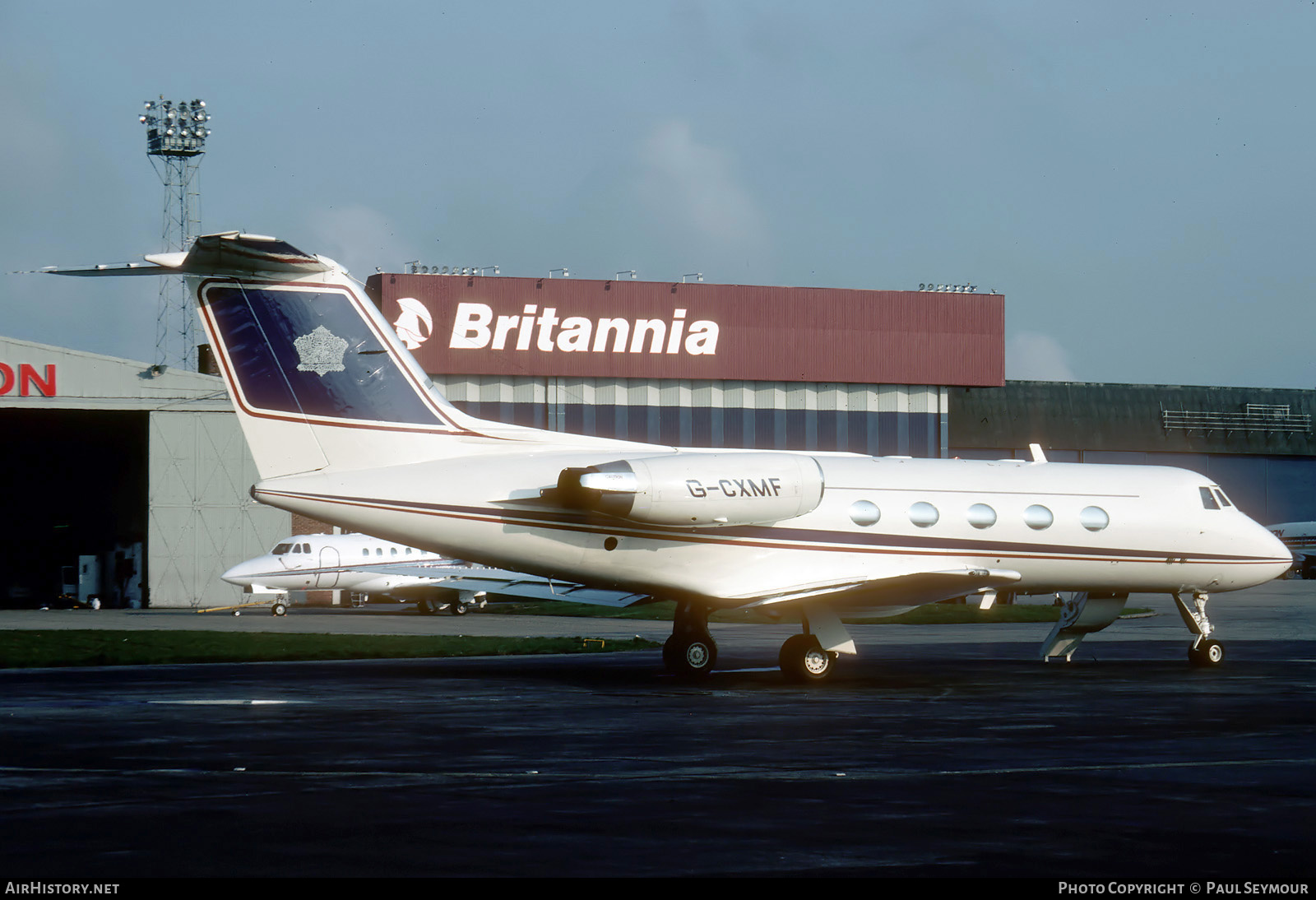 Aircraft Photo of G-CXMF | Grumman American G-1159 Gulfstream II | AirHistory.net #697184