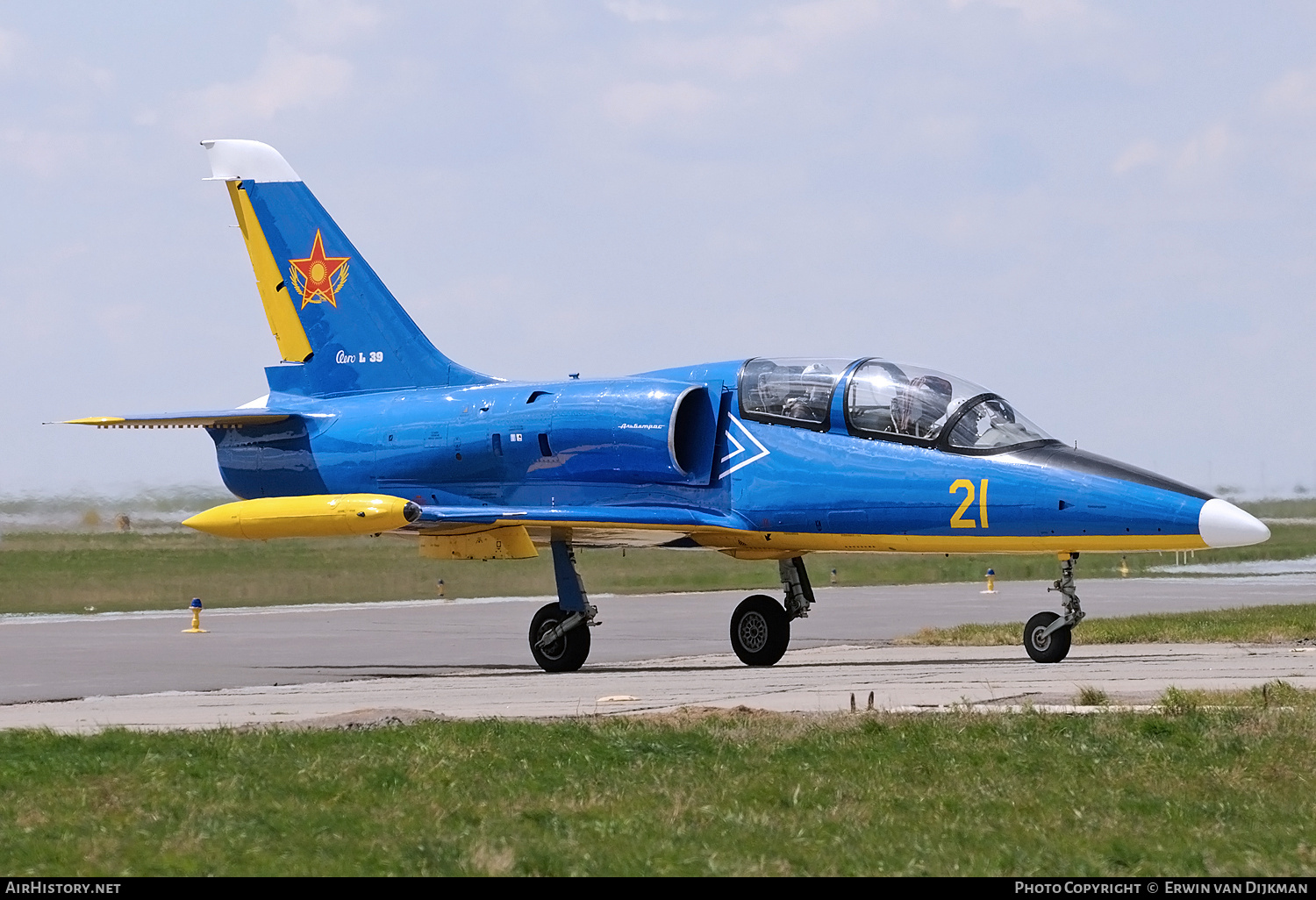Aircraft Photo of 21 yellow | Aero L-39C Albatros | Kazakhstan - Air Force | AirHistory.net #697197