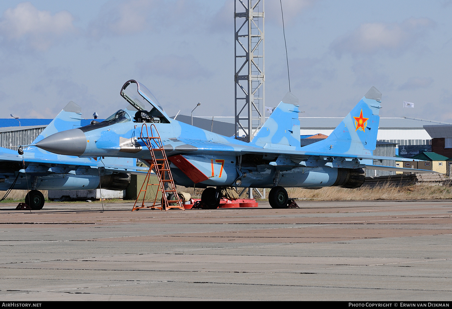 Aircraft Photo of 17 red | Mikoyan-Gurevich MiG-29 (9-12) | Kazakhstan - Air Force | AirHistory.net #697199