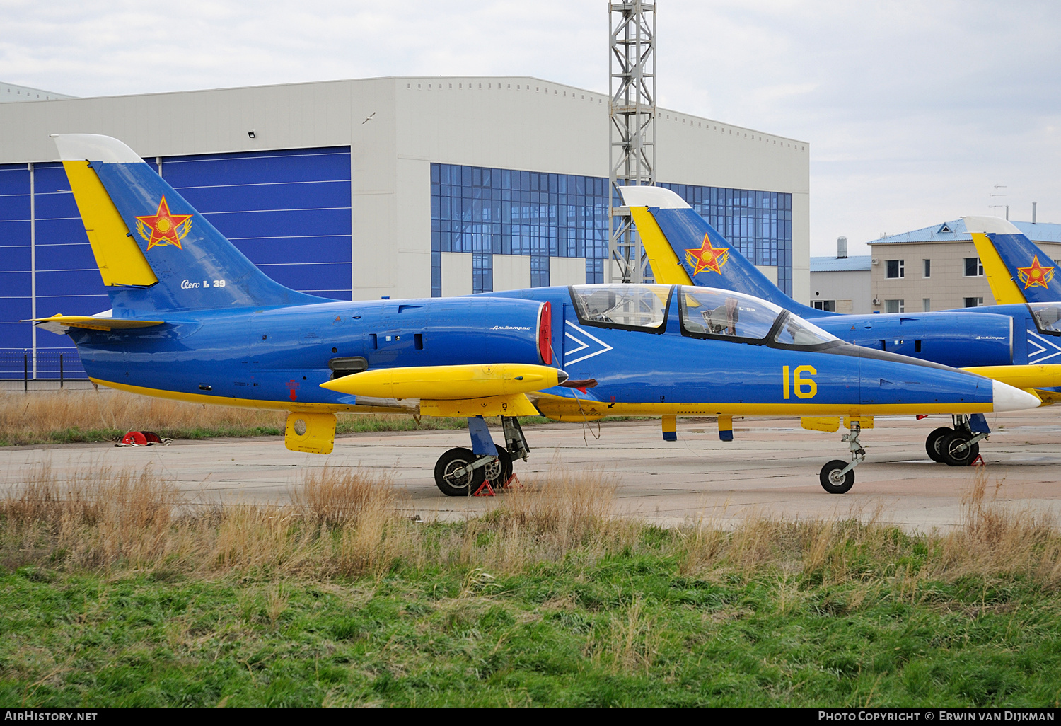 Aircraft Photo of 16 yellow | Aero L-39C Albatros | Kazakhstan - Air Force | AirHistory.net #697203