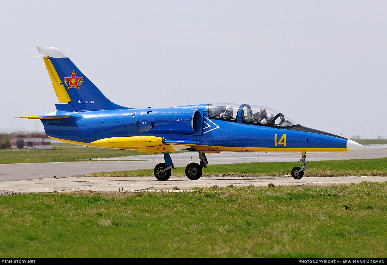 Aircraft Photo of 14 yellow | Aero L-39C Albatros | Kazakhstan - Air Force | AirHistory.net #697216