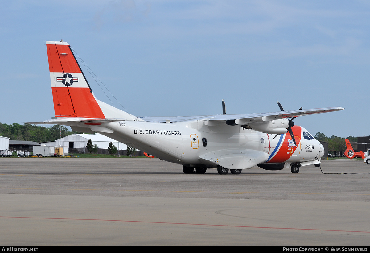 Aircraft Photo of 2318 | CASA/IPTN HC-144A Ocean Sentry | USA - Coast Guard | AirHistory.net #697223
