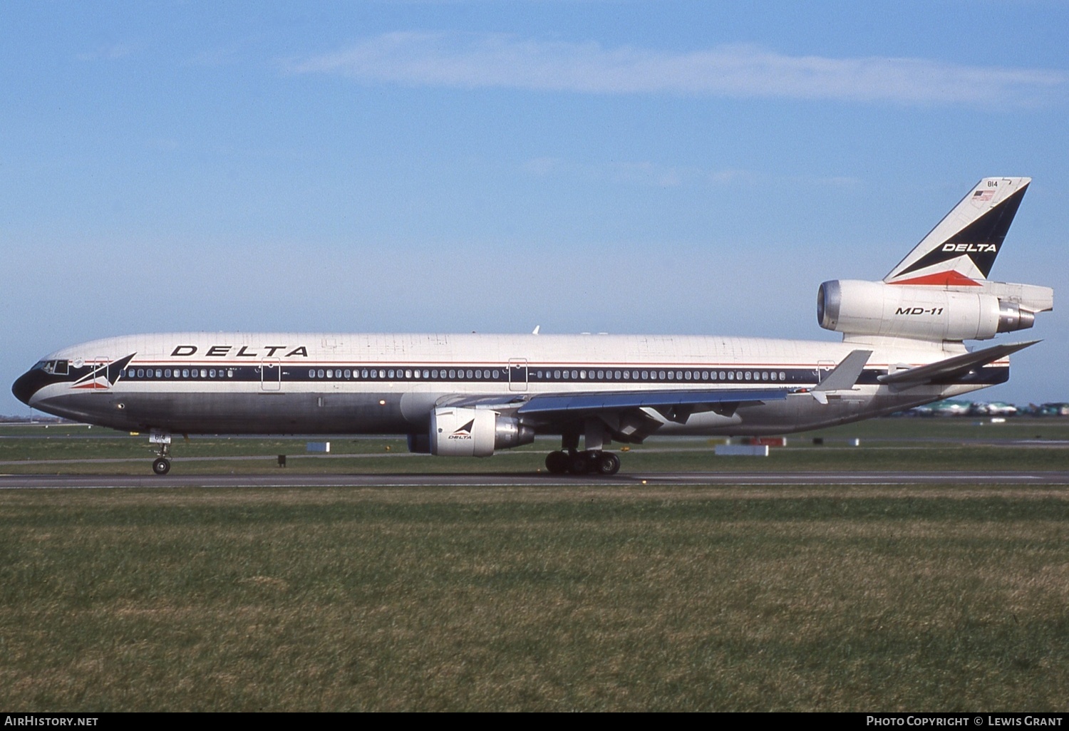 Aircraft Photo of N814DE | McDonnell Douglas MD-11 | Delta Air Lines | AirHistory.net #697234