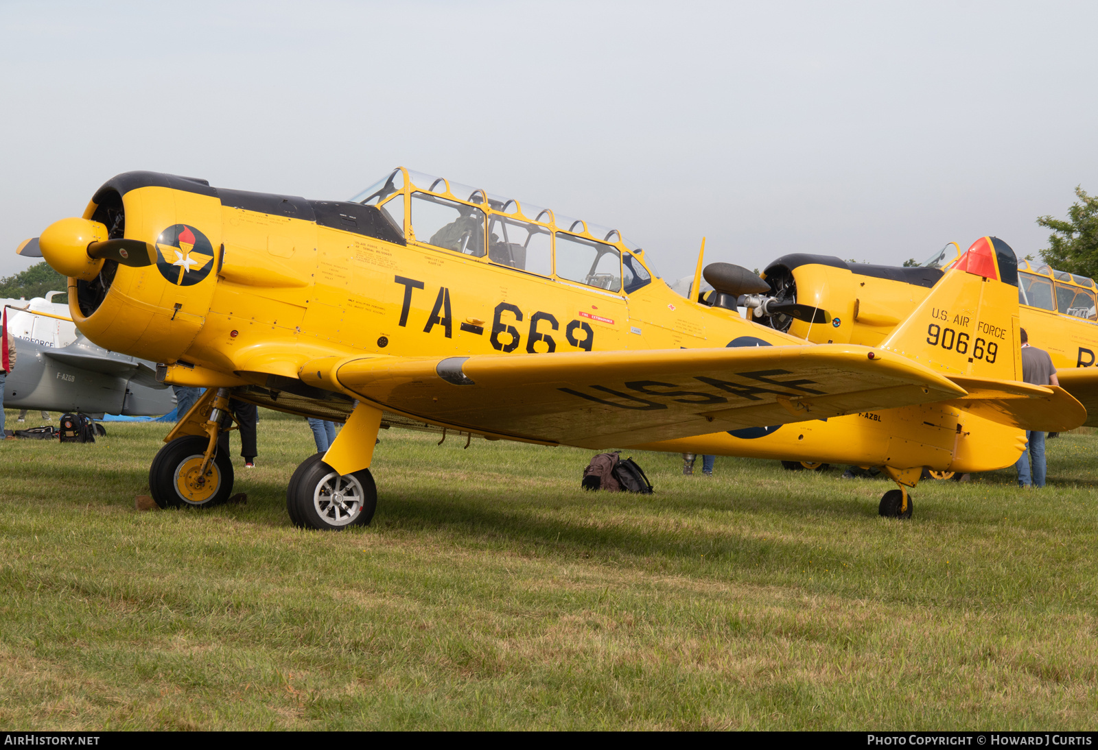 Aircraft Photo of F-AZBL / 90669 | North American SNJ-5 Texan | USA - Air Force | AirHistory.net #697237