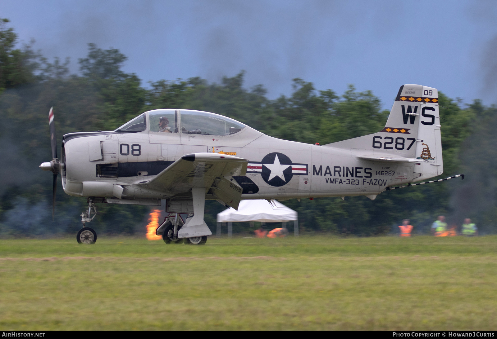 Aircraft Photo of F-AZQV / 146287 | North American T-28C Trojan | USA - Marines | AirHistory.net #697261