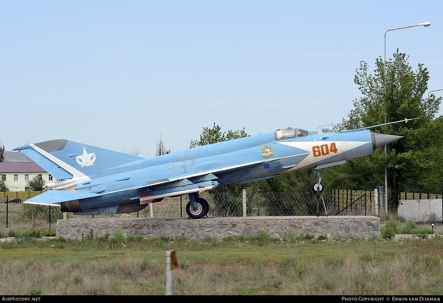 Aircraft Photo of 604 red | Mikoyan-Gurevich MiG-21bis | Kazakhstan - Air Force | AirHistory.net #697262