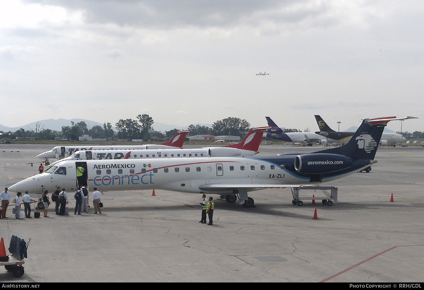Aircraft Photo of XA-ZLI | Embraer ERJ-145LU (EMB-145LU) | AeroMéxico Connect | AirHistory.net #697284