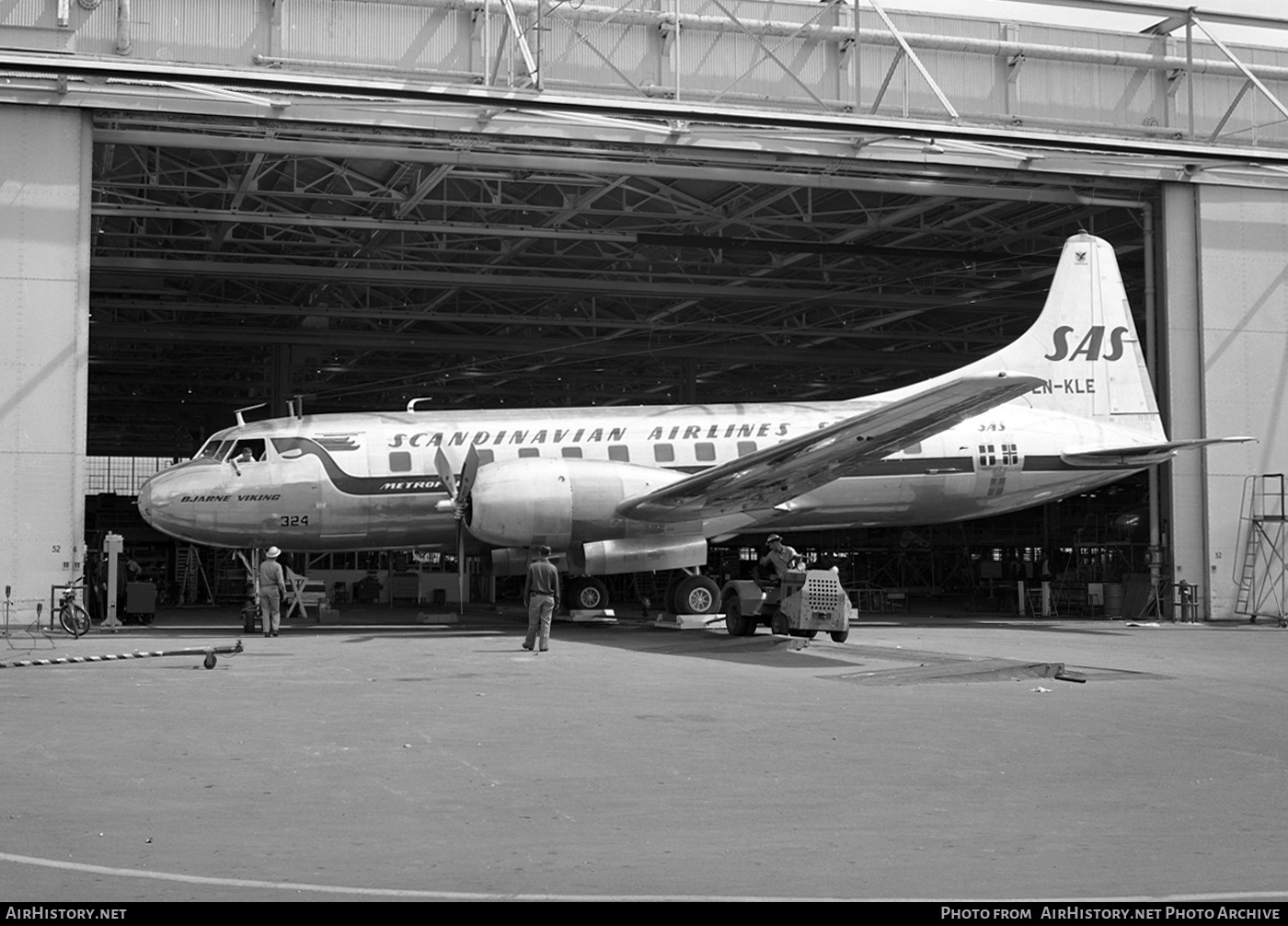 Aircraft Photo of LN-KLE | Convair 440-75 Metropolitan | Scandinavian Airlines System - SAS | AirHistory.net #697286