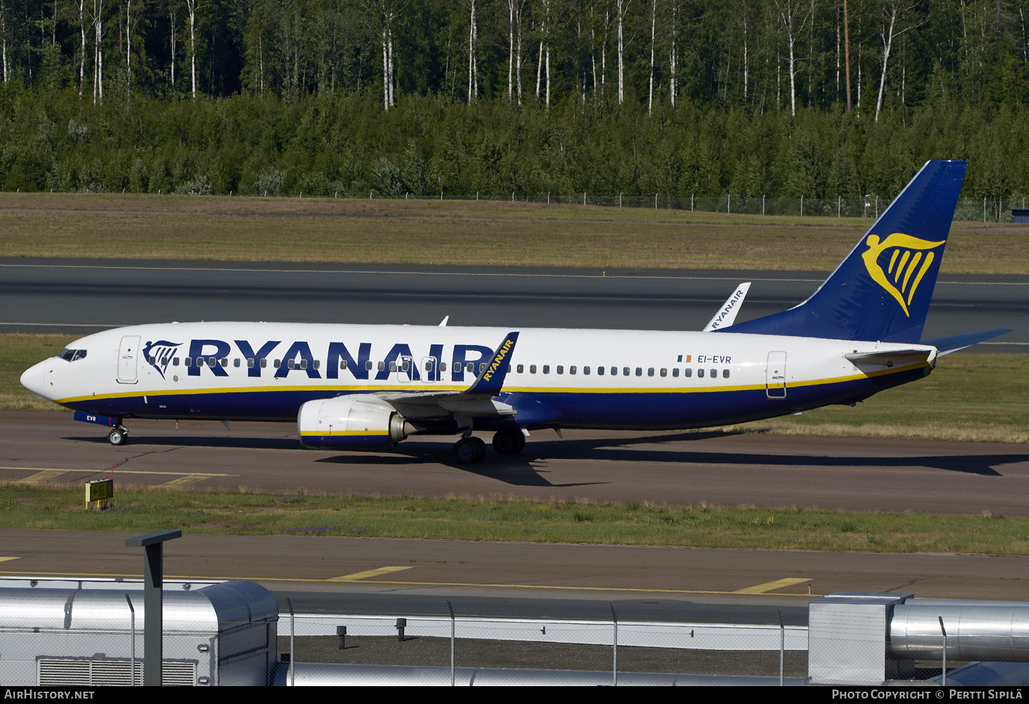 Aircraft Photo of EI-EVR | Boeing 737-8AS | Ryanair | AirHistory.net #697303