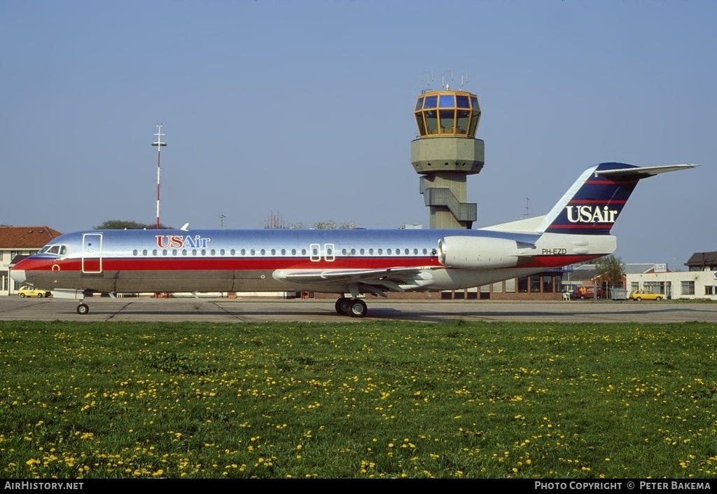 Aircraft Photo of PH-EZD | Fokker 100 (F28-0100) | USAir | AirHistory.net #697320