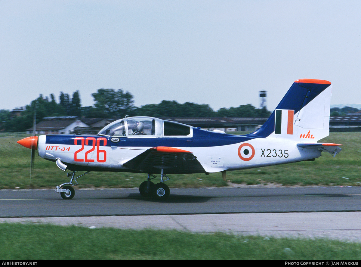 Aircraft Photo of X2335 | Hindustan HTT-34 | India - Air Force | AirHistory.net #697324