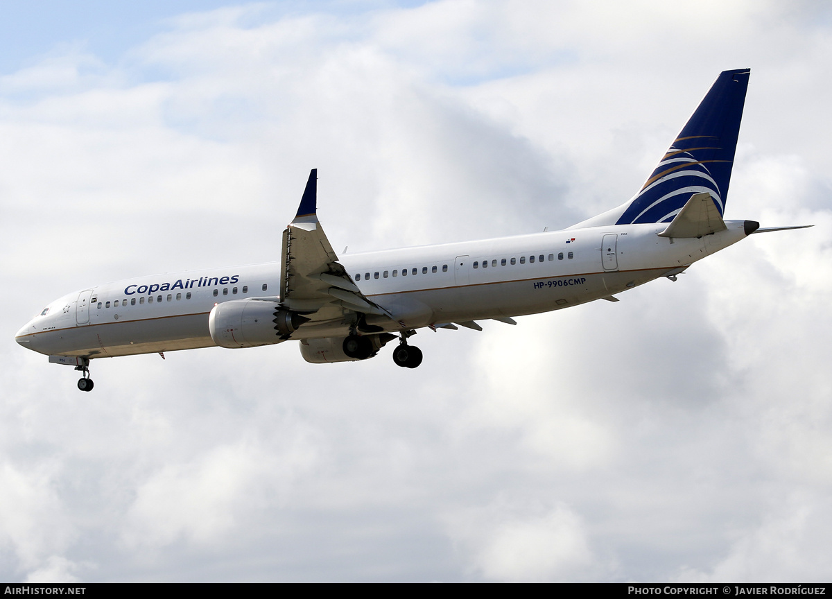 Aircraft Photo of HP-9906CMP | Boeing 737-9 Max 9 | Copa Airlines | AirHistory.net #697346