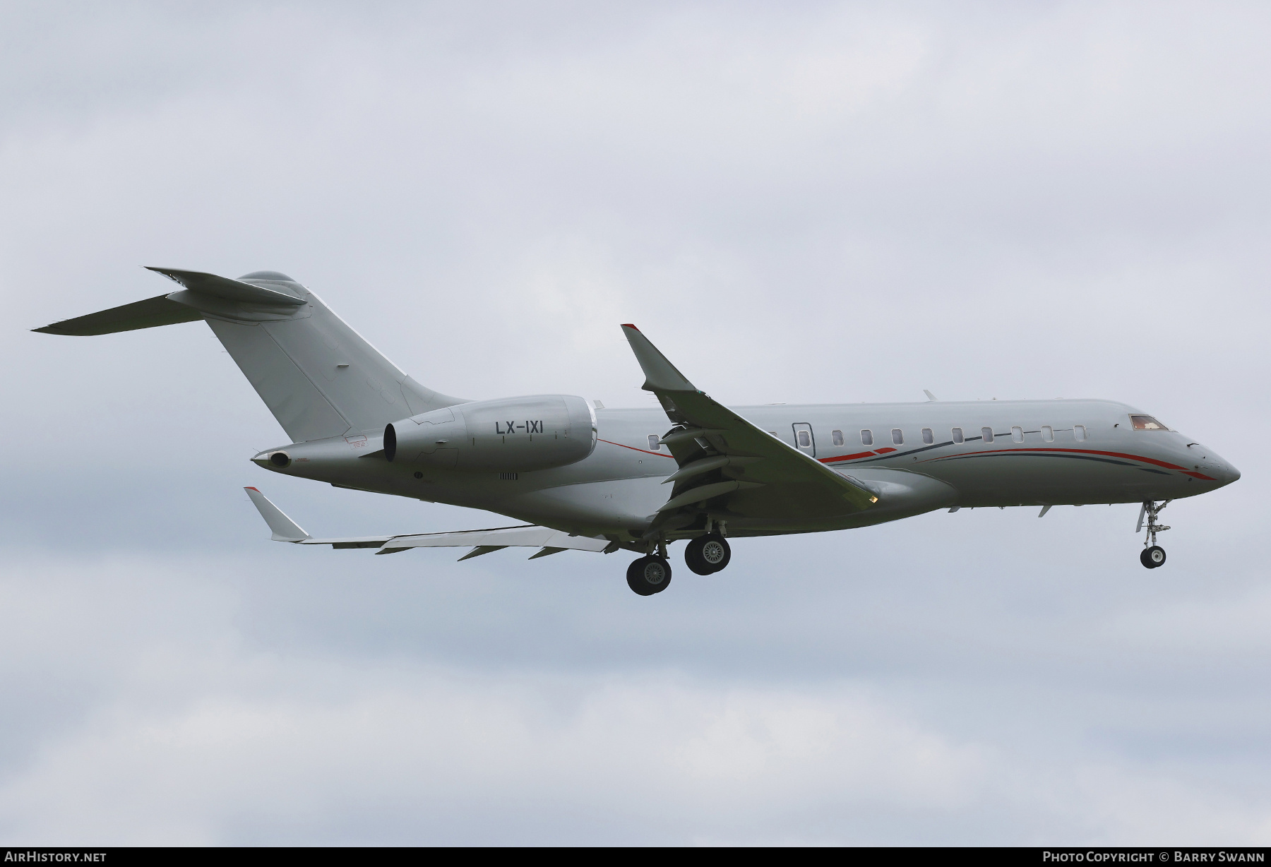 Aircraft Photo of LX-IXI | Bombardier Global 6000 (BD-700-1A10) | AirHistory.net #697347